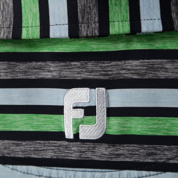 FootJoy Green Striped Heritage Palms Performance Polo (2XL)! ⛳️ - Picture 10 of 10
